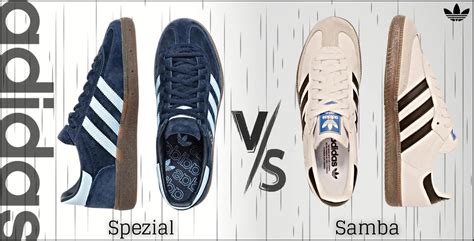 samba vs adidas spezial.